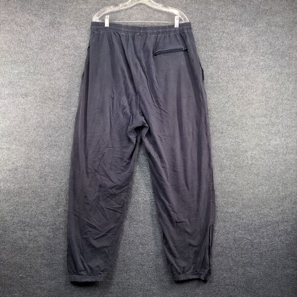 Akademiks Men's Jogger Pants XXL Blue Drawstring Waist Embroidered Logo Cotton - Picture 5 of 12